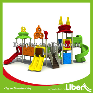 Sports Series kiddy al aire libre playground equipo LE.TY.006 para parque de diversiones, maravillosa estructura de patio de recreo para el exterior